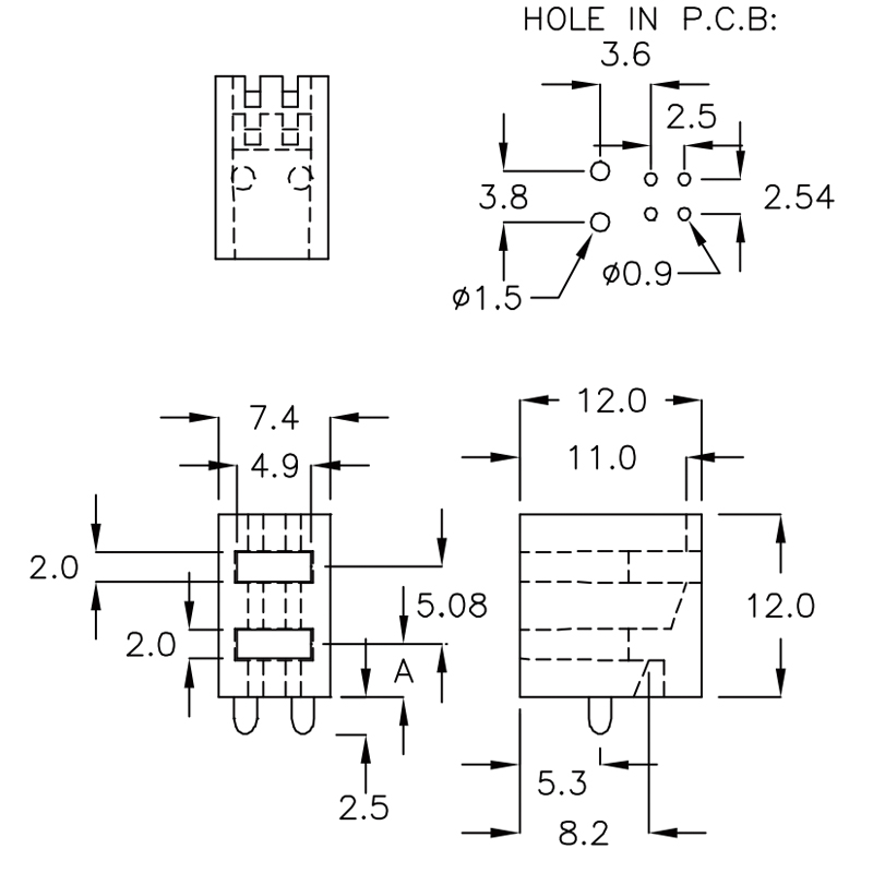 LED Lens Holder LS-2LA3AK